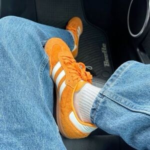 Orange Adidas Sambas OG